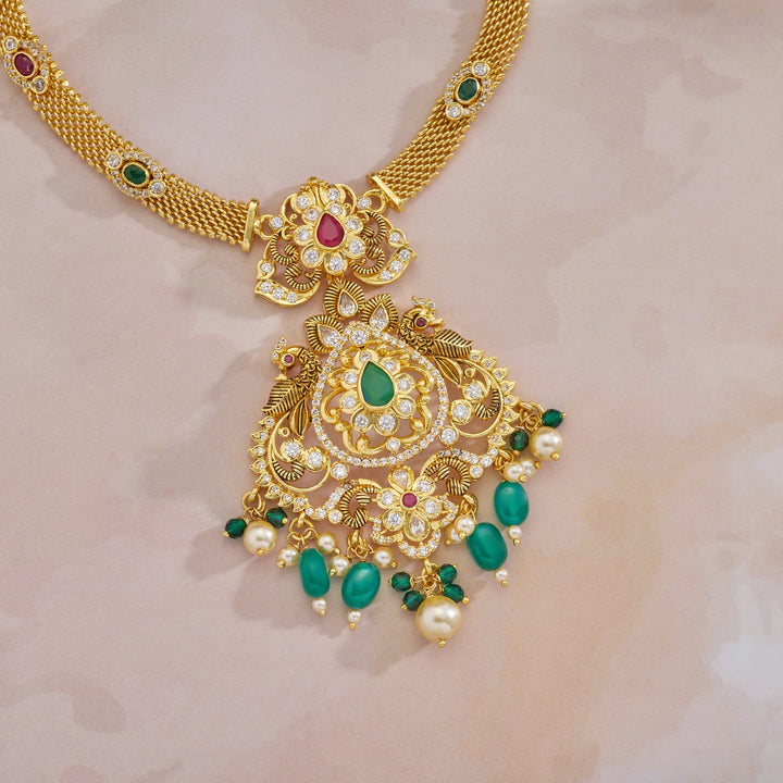 Kusumanjali Nakshi Necklace Set