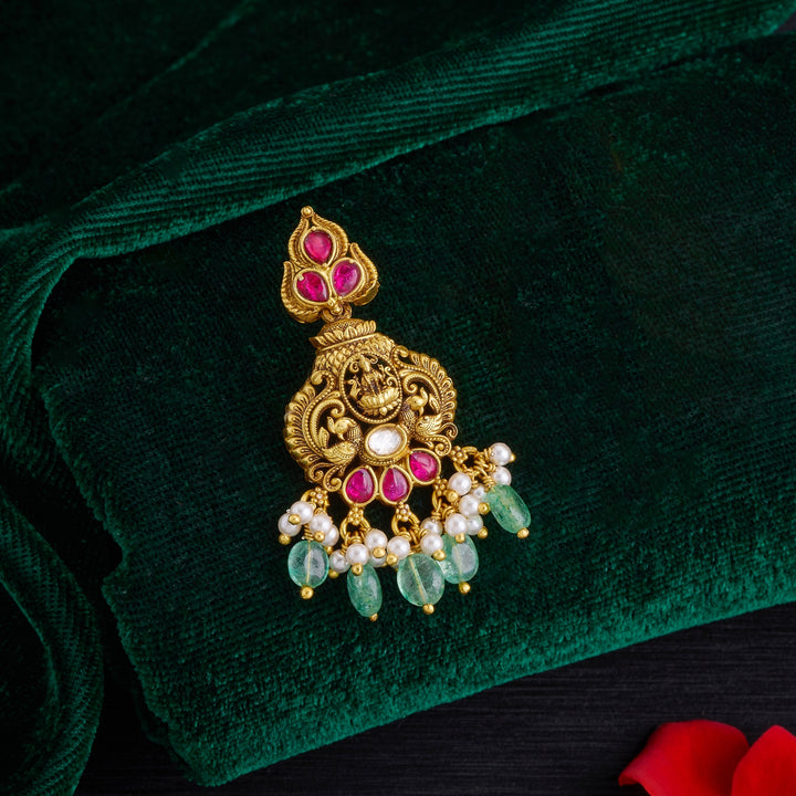 Maharani Mayura Temple Danglers