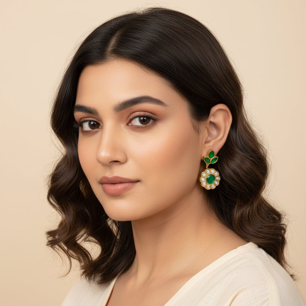 Gulbahar Kundan Danglers