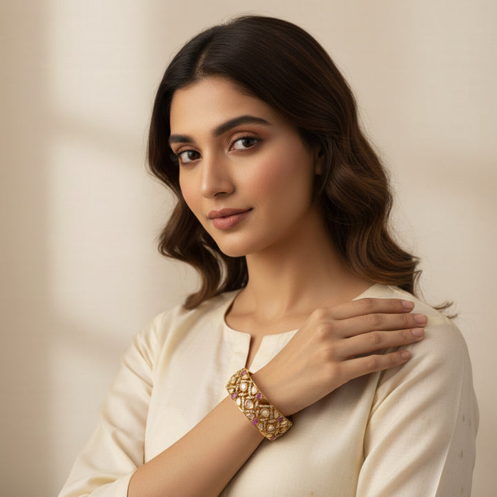 Crystal-Luxe Victorian Kada