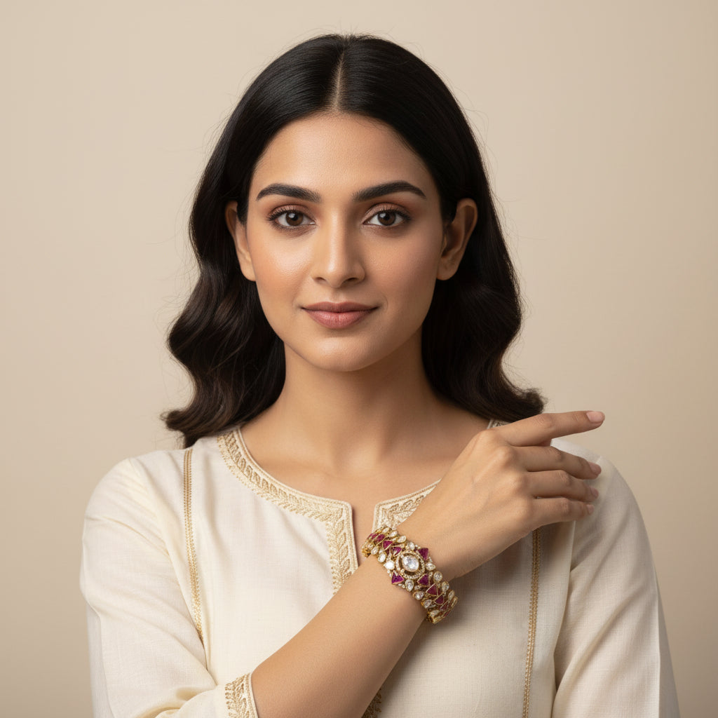 Princess Pink Victorian Kada