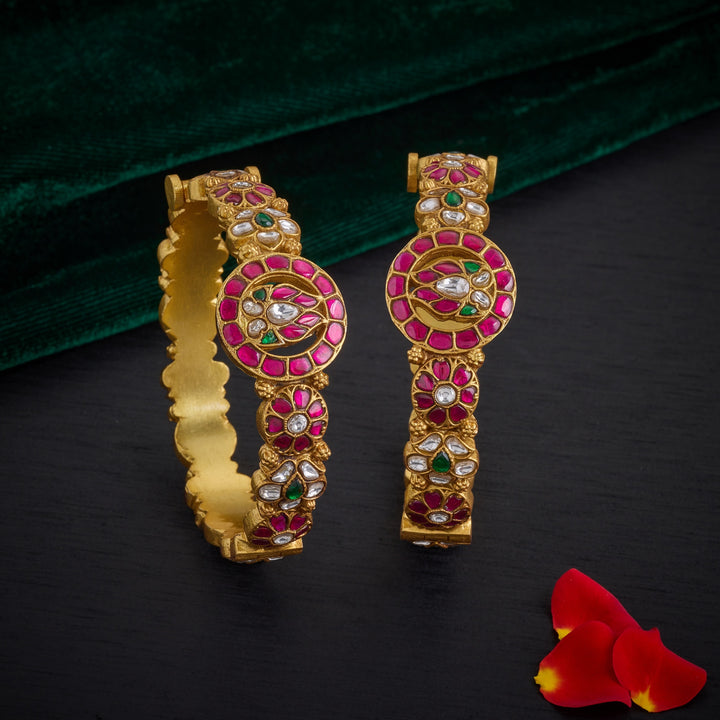 Kamala Siri Kundan Bangles