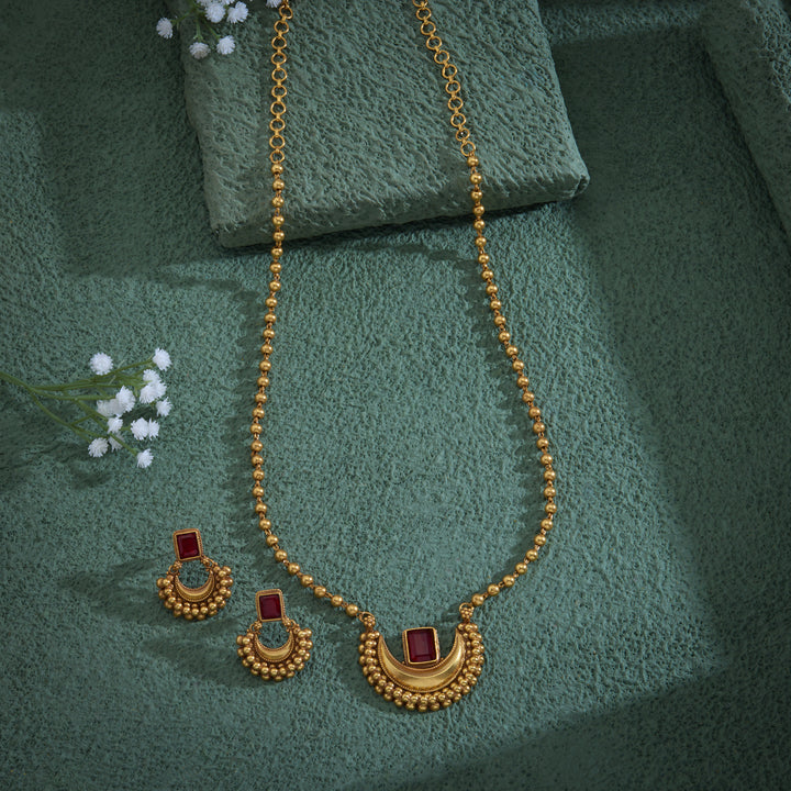 Geo Rectangle Necklace Set