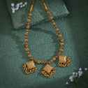 Antique Peacock Necklace Set
