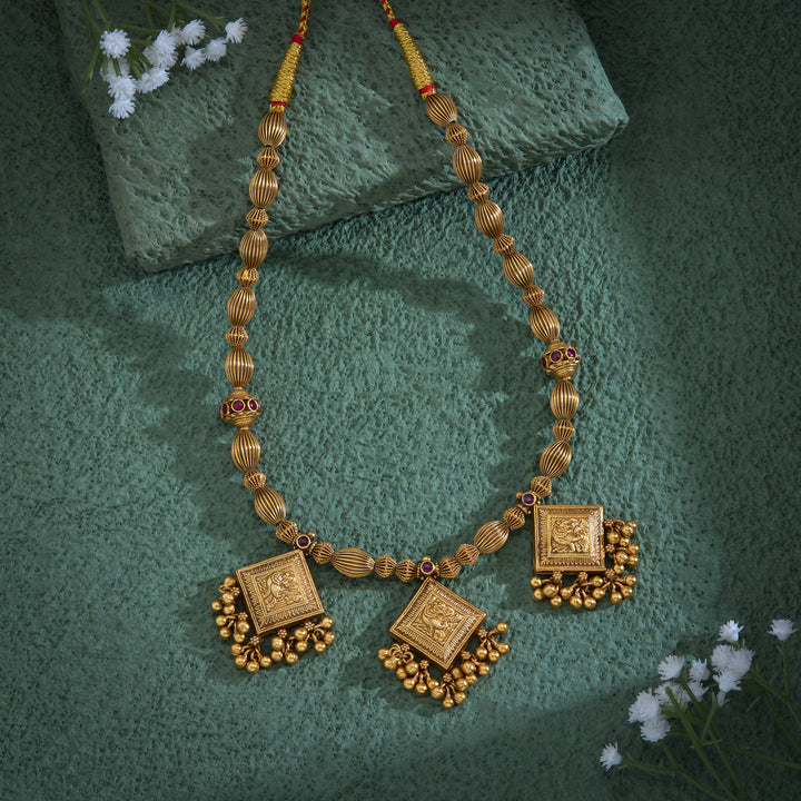 Antique Peacock Necklace Set