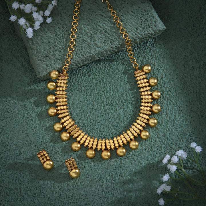 Lace Antique Necklace Set