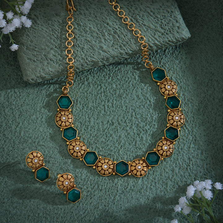 Floral Five Antique Set