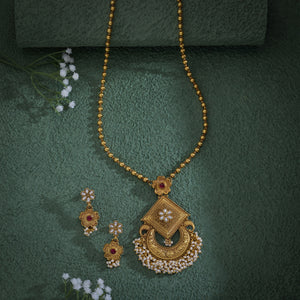 Anaya Antique Necklace Set