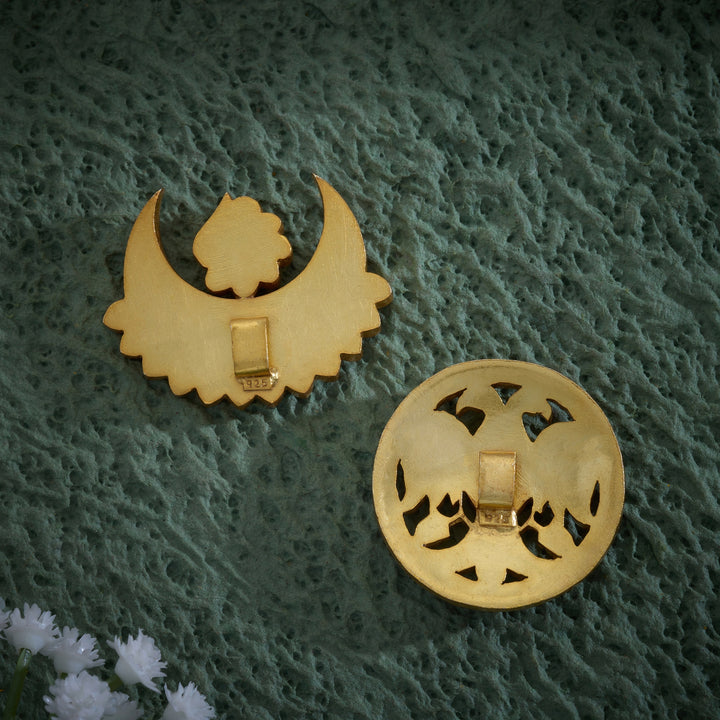 Surya-Chandra Kundan Set