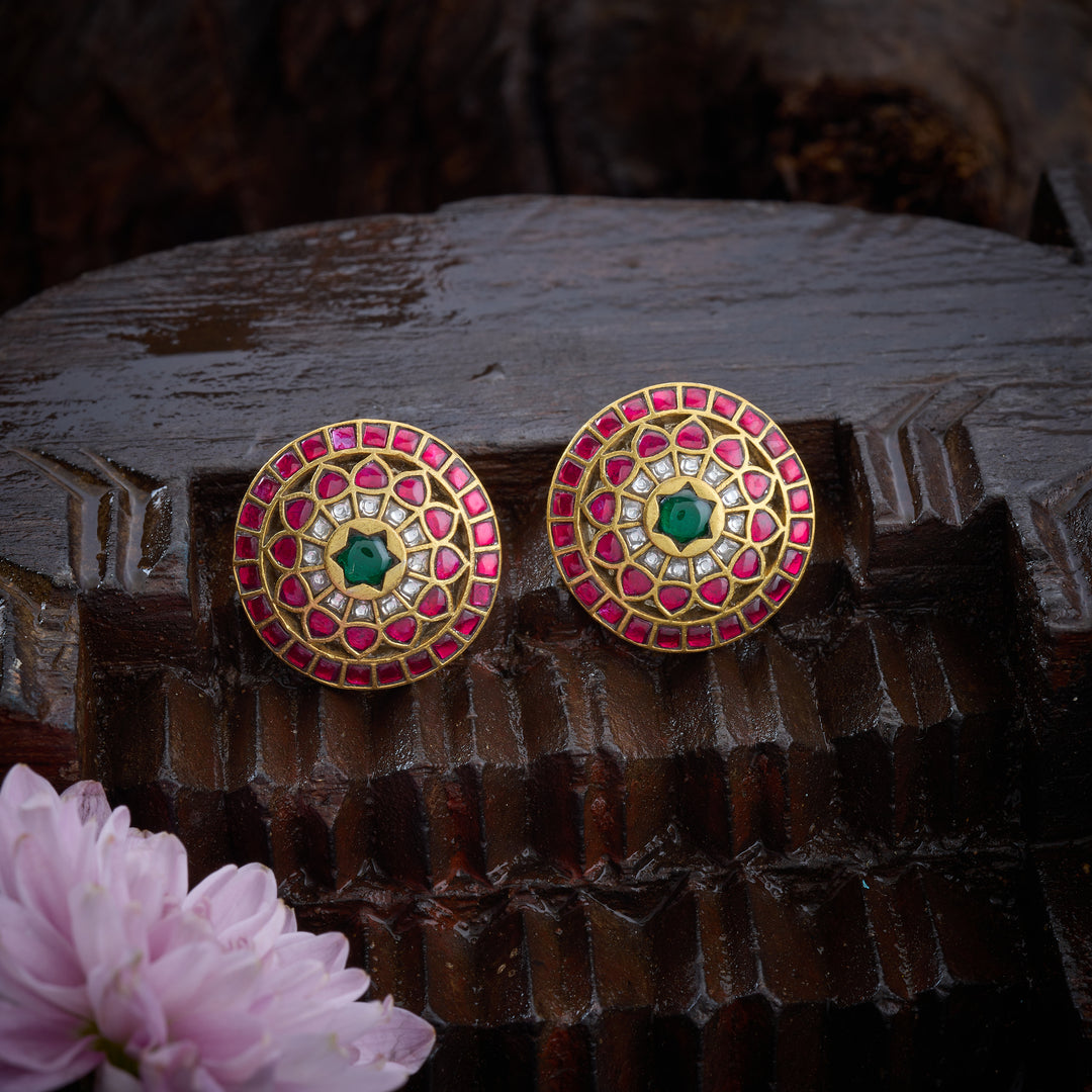 Kundan Charumati Studs
