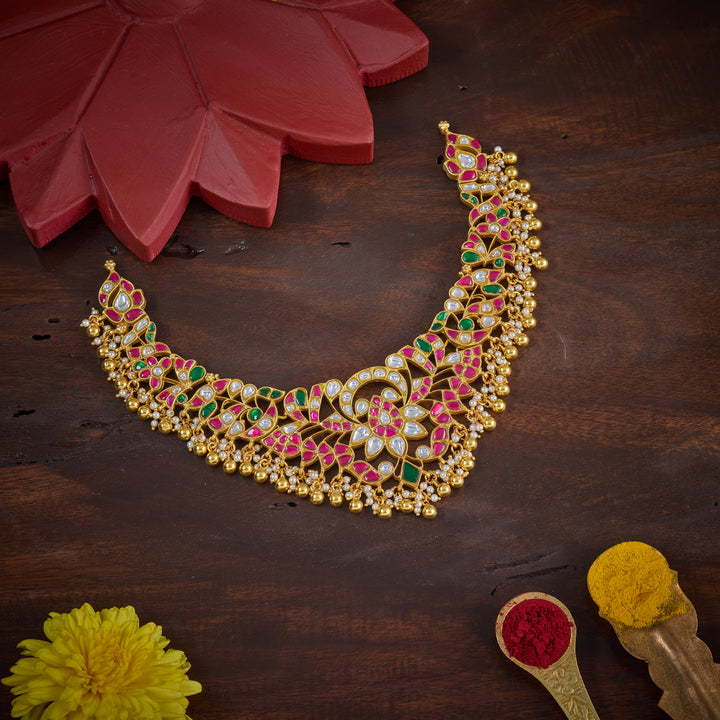 Vasundhara Ratna Short Necklace