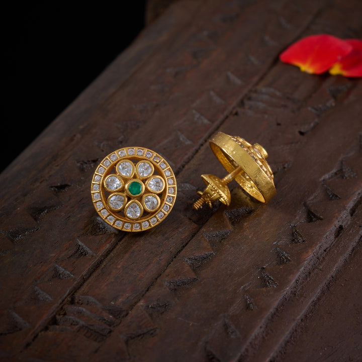 Emerael Halo Studs