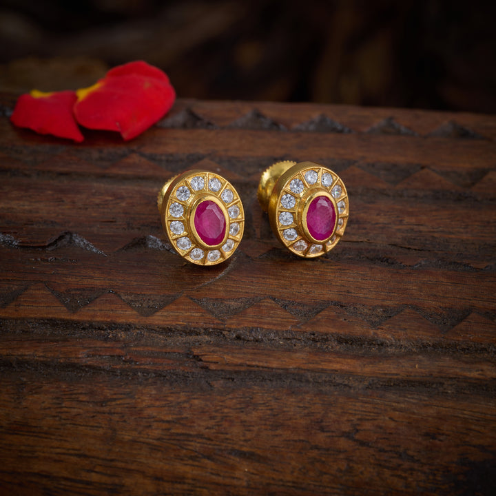 Crimora Oval Studs