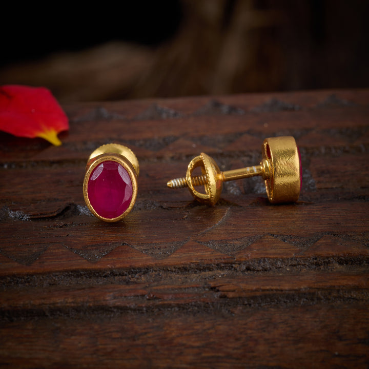 Rubora Oval Studs