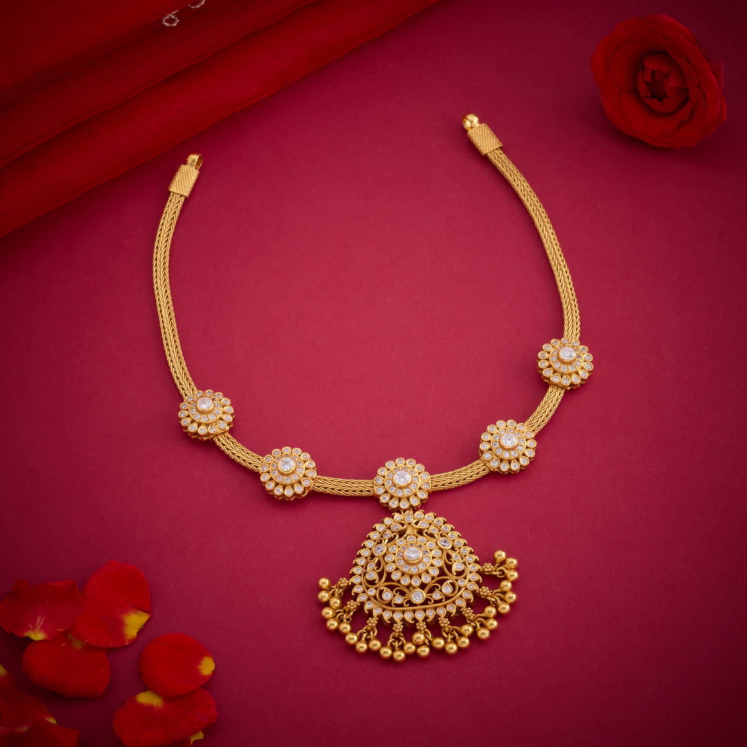 Rose Darpan Short Necklace