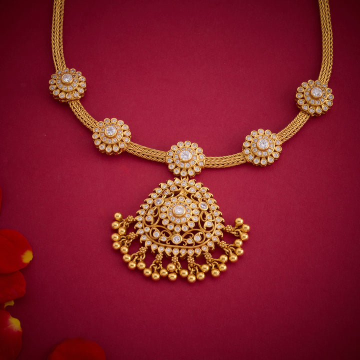 Rose Darpan Short Necklace