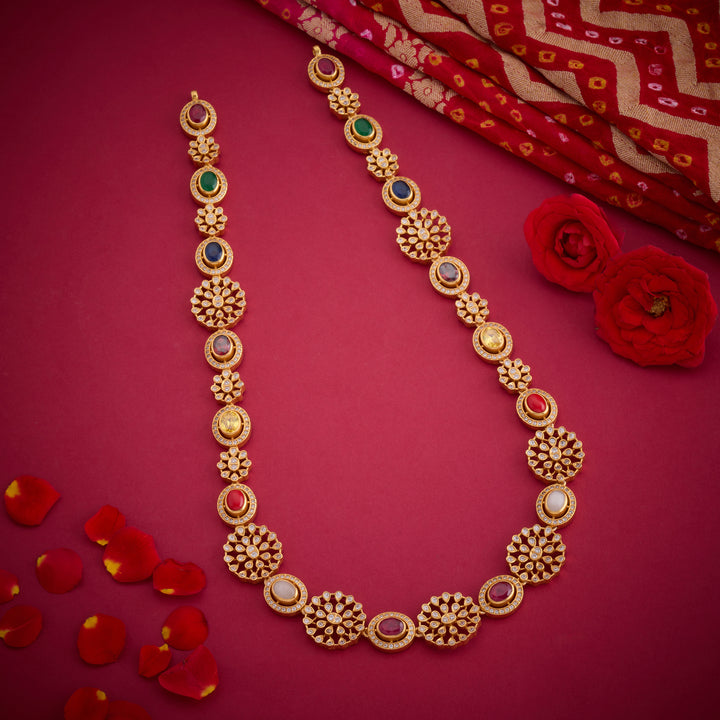 Rani Navpushpa Necklace