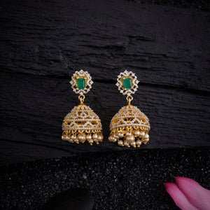 Glitzika Jhumki Earrings