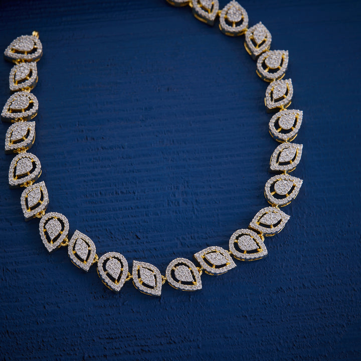 Crystal Fleur Necklace Set