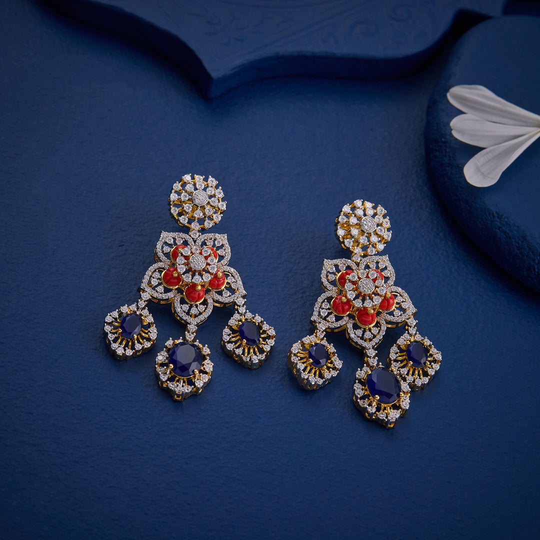 Sapphire Petalia Necklace Set