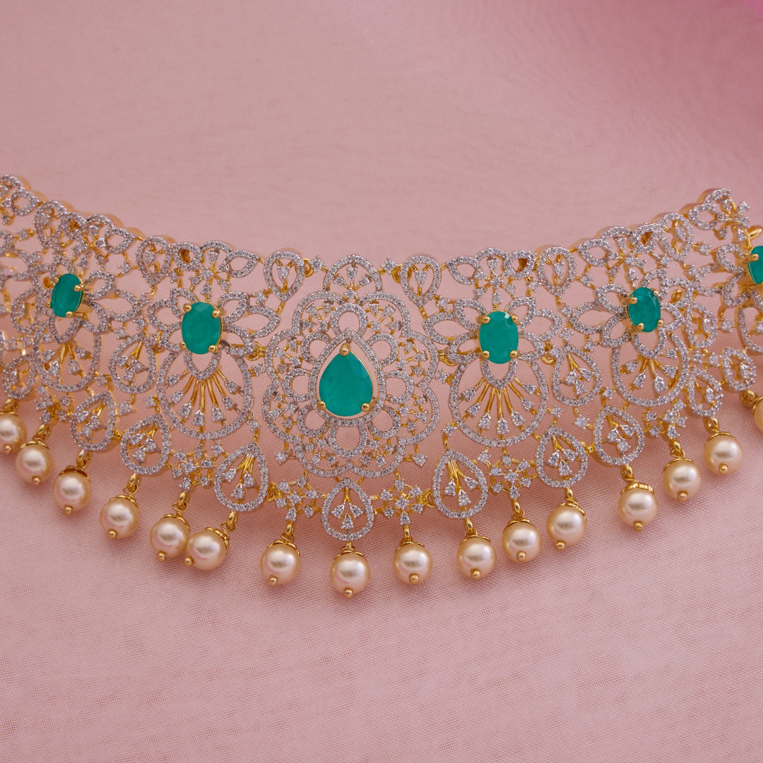 Misty Bloom Choker Set
