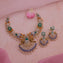Parrot Gardenia Necklace Set