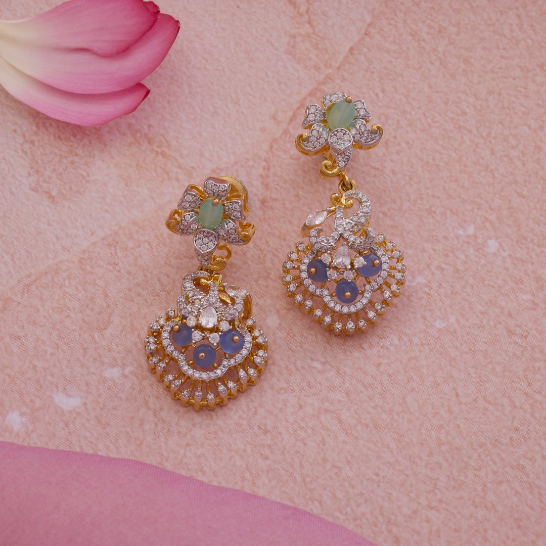 Rosavine Aqua Necklace Set
