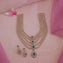 Pancha-Layer CZ Necklace Set