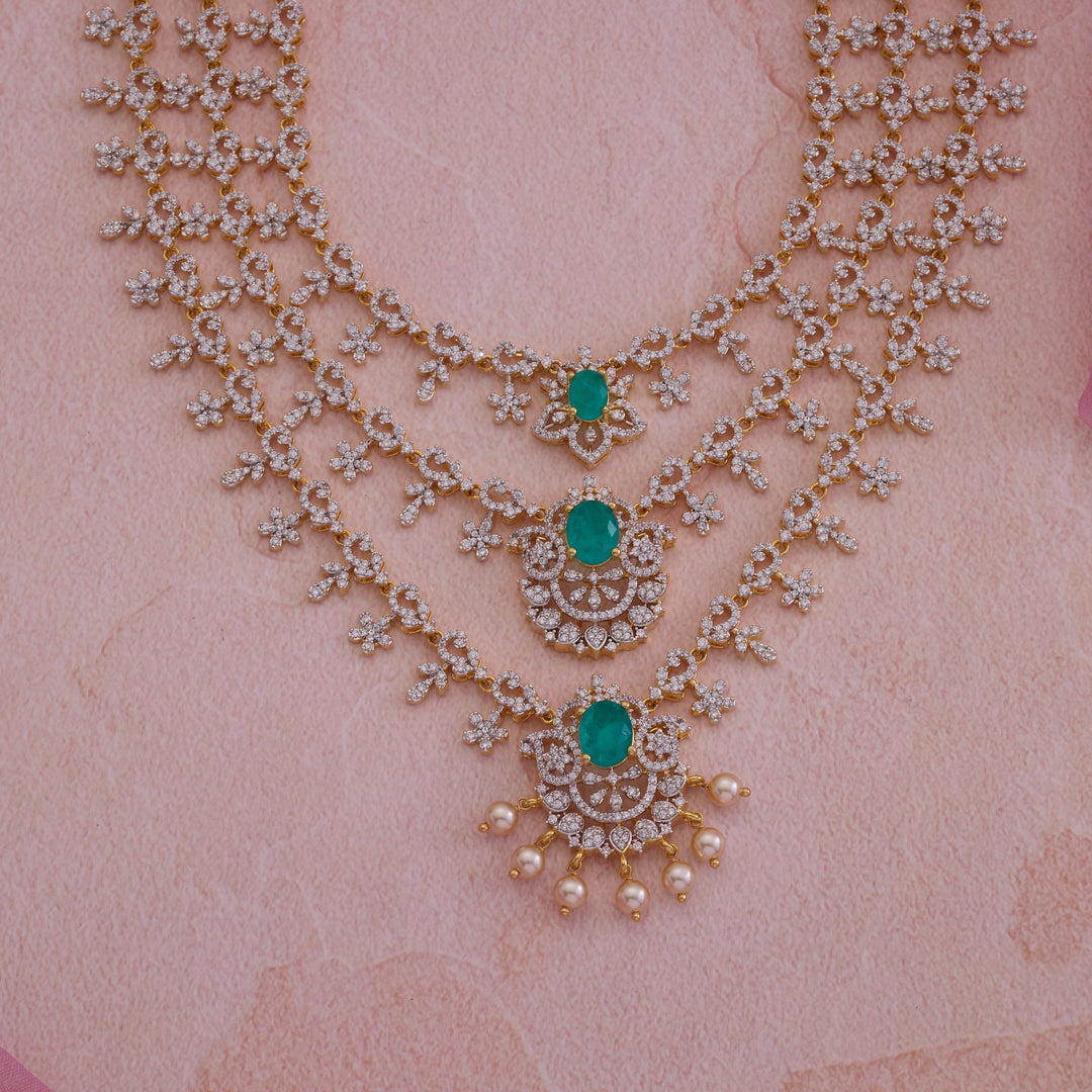 Tri-Layer Verdora Necklace Set