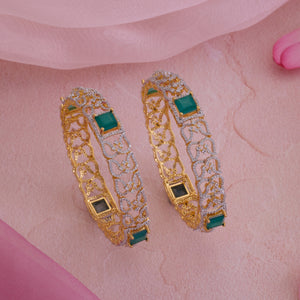 Verde Cubix Bangles