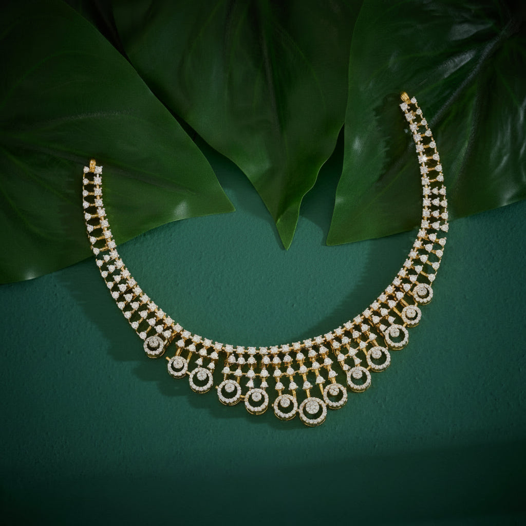 Circzelle Cz Necklace Set