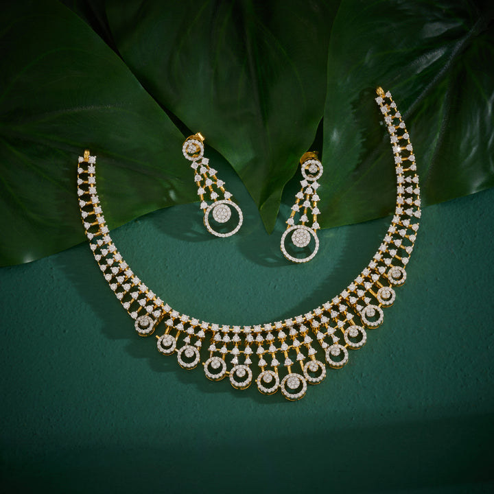 Circzelle Cz Necklace Set