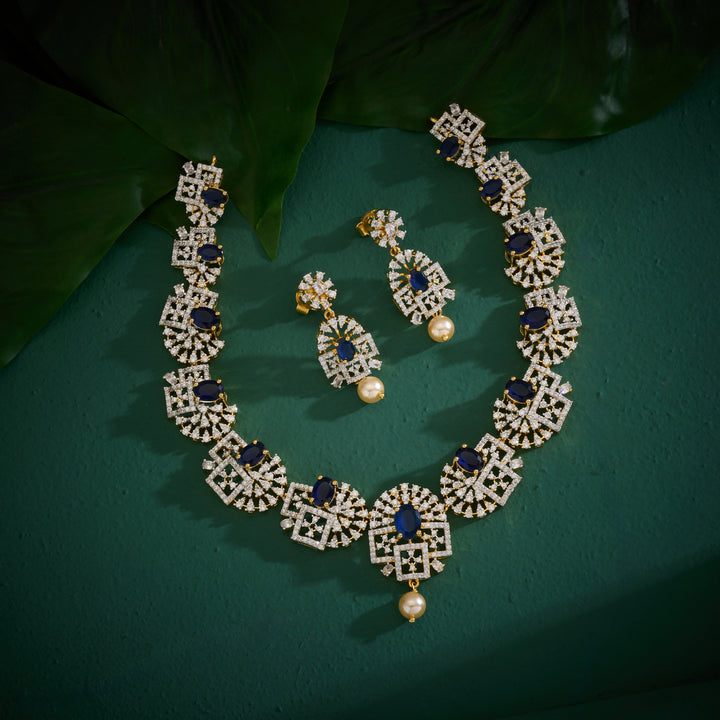 Celeste Neelam Necklace Set