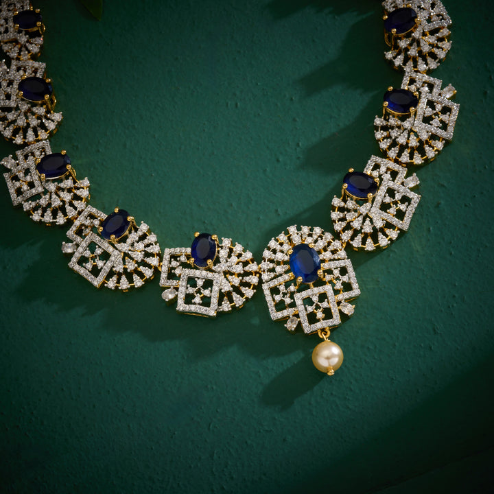 Celeste Neelam Necklace Set