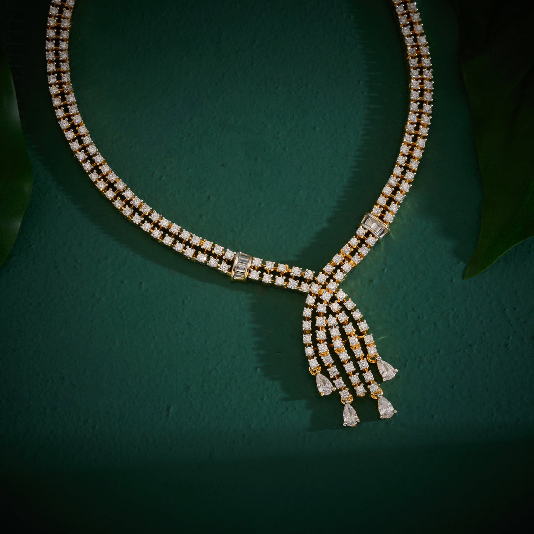 Shineflora Ace Cz Necklace