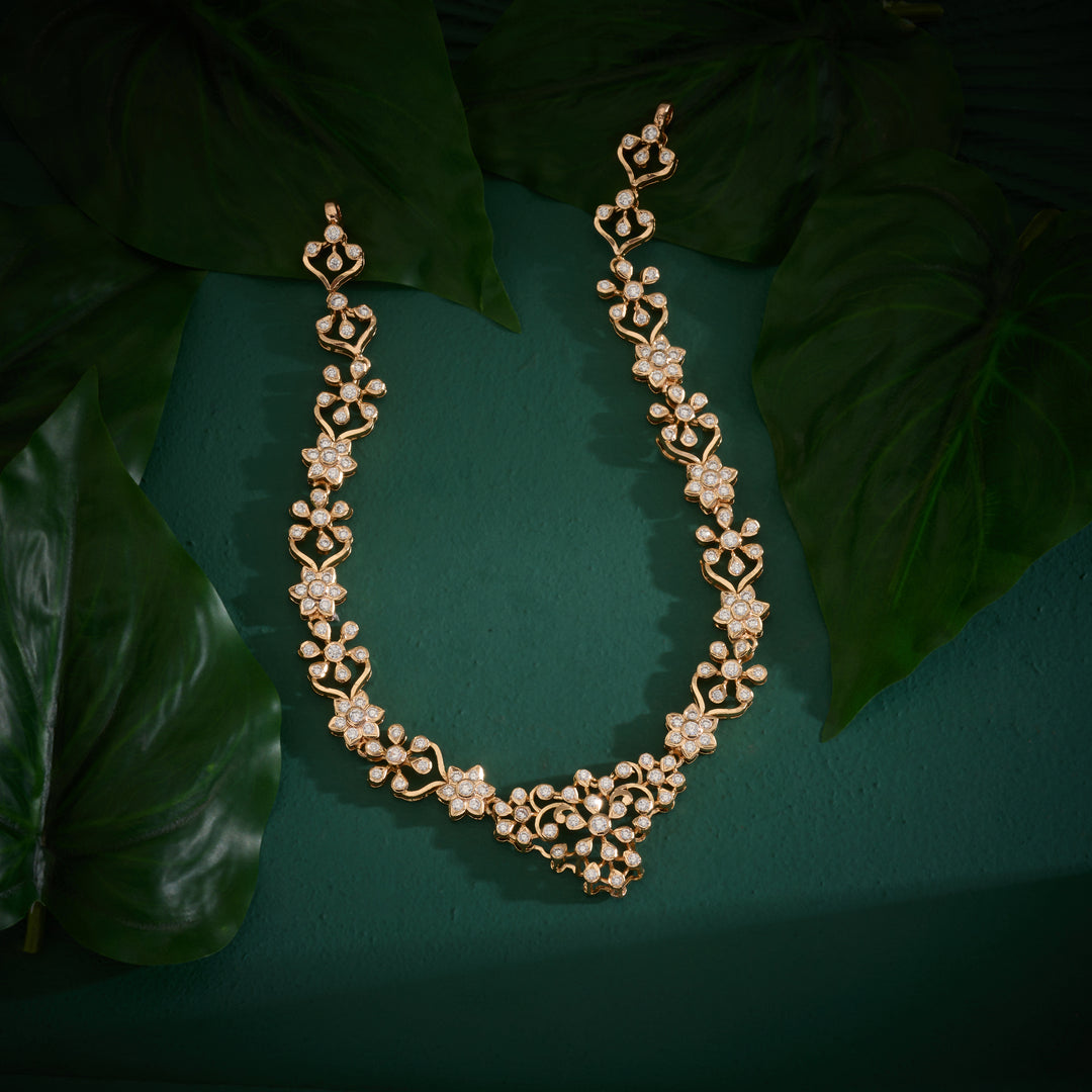 Czblossom Cz Necklace