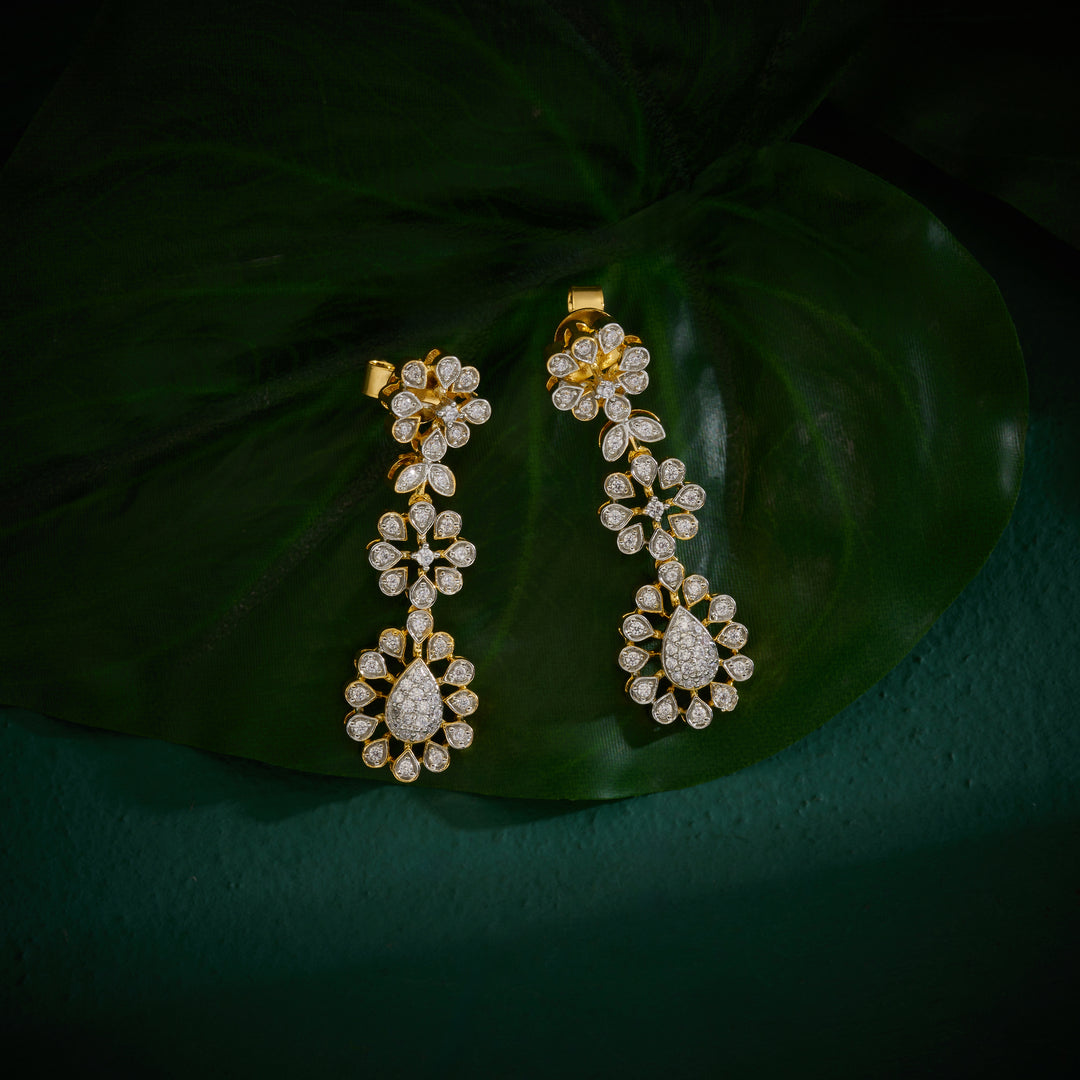Zircon Flora Necklace Set
