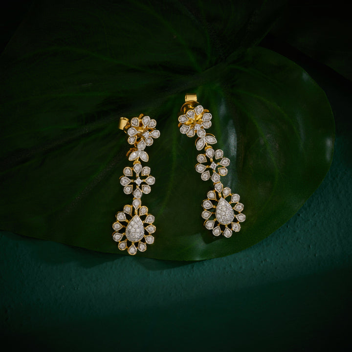 Zircon Flora Necklace Set