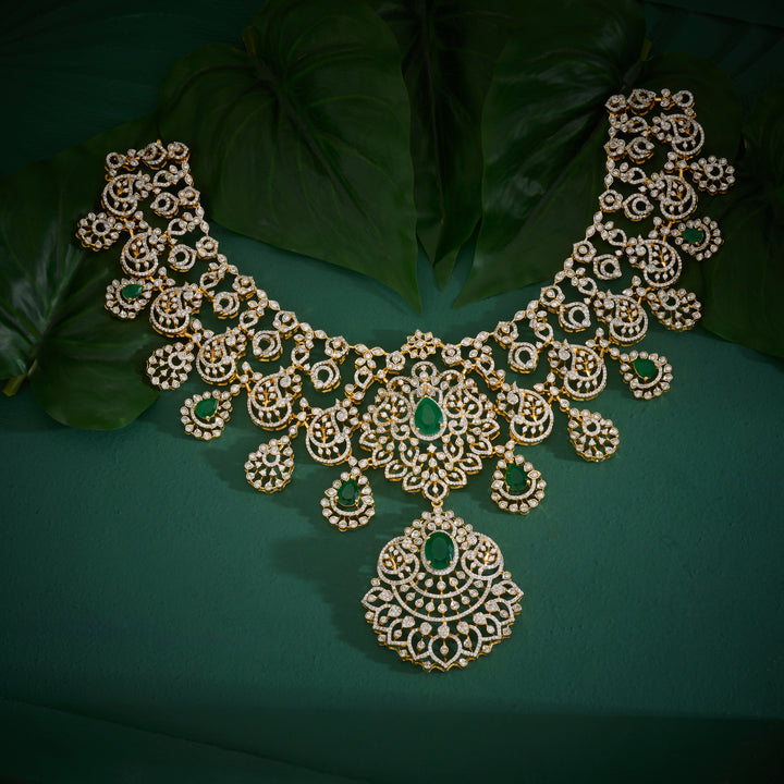 Floralova Cz Necklace