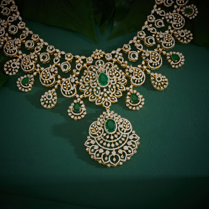 Floralova Cz Necklace