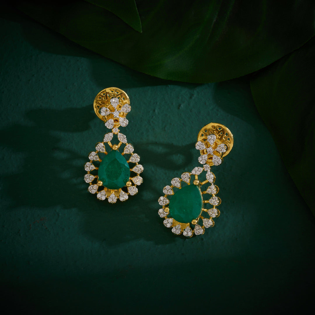 Emerald Elencia Necklace Set