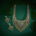 Gemwing Aura Cz Necklace Set