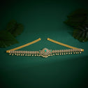 Pearl Halo Cz Belt
