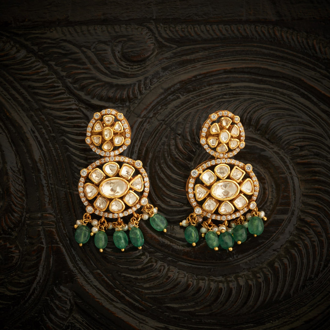 Fleur Royale Moissanite Danglers