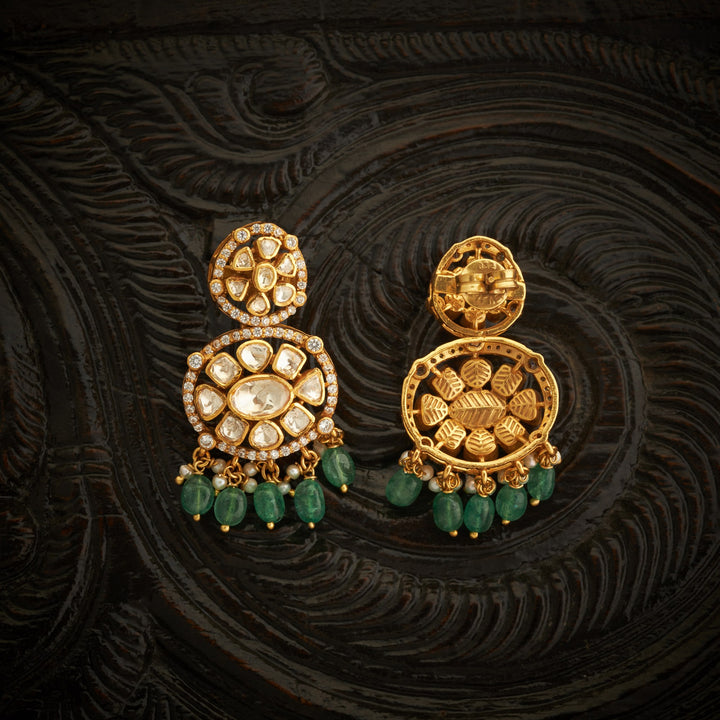 Fleur Royale Moissanite Danglers