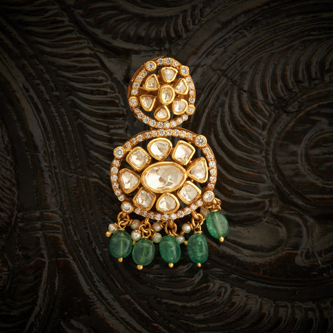 Fleur Royale Moissanite Danglers