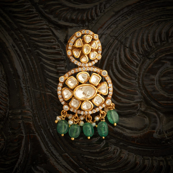Fleur Royale Moissanite Danglers