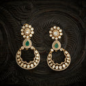 SwarnaAura Moissanite Chandbali
