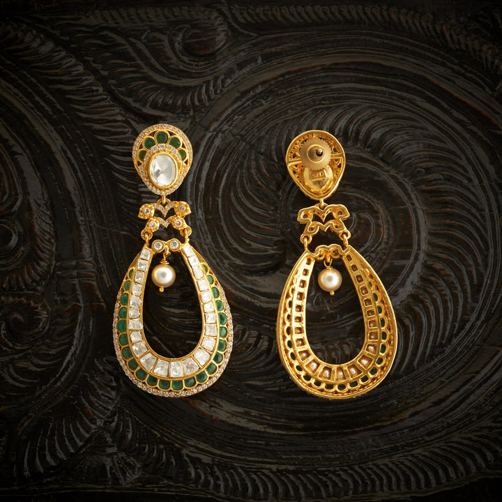 Verdant Luxe Moissanite Danglers