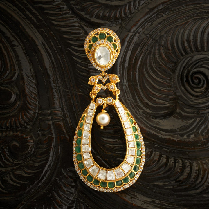 Verdant Luxe Moissanite Danglers